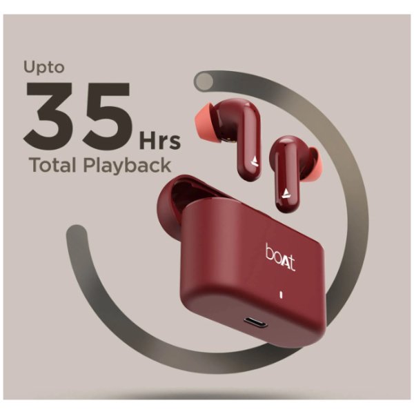 Boat Airdopes 175 Red