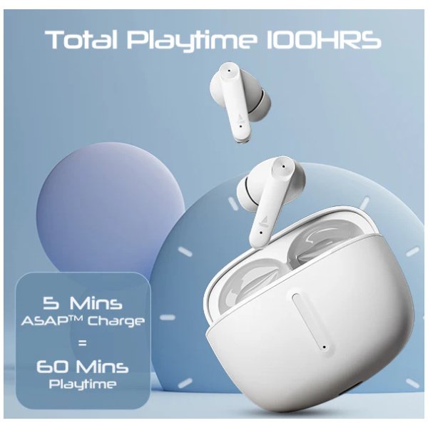 Boat Airdopes 200 PLus Ivory White